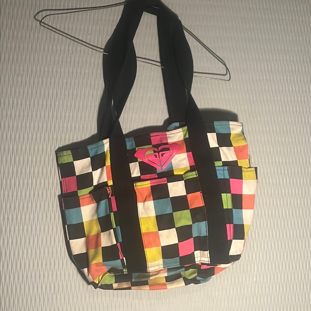 Roxy canvas tote